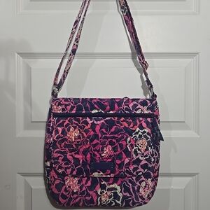 Vera Bradley Retired Katalina Pink Mailbag Crossbody Bag
